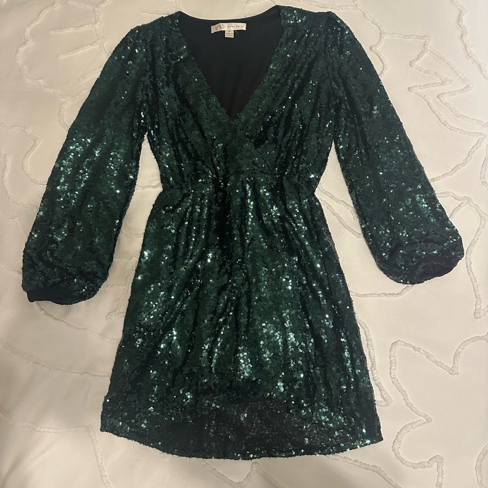 Green Sequin Dress
